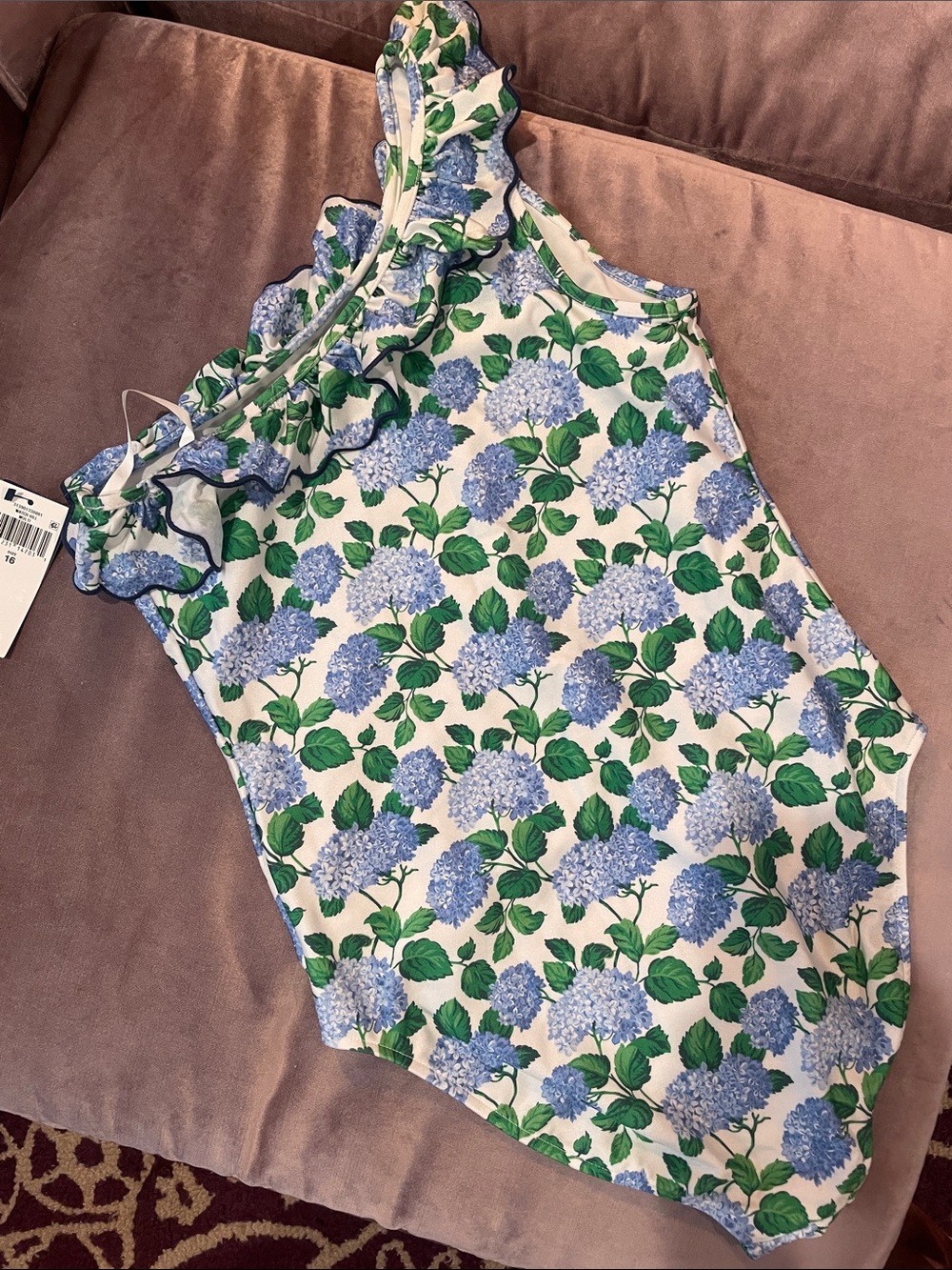 Polo Hydrangea Swimsuit - Picture 5 of 5